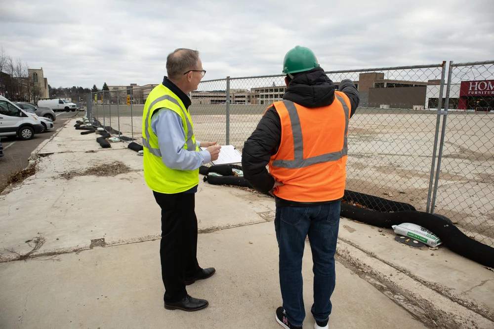 Doug Diny, Job site, Wausau
